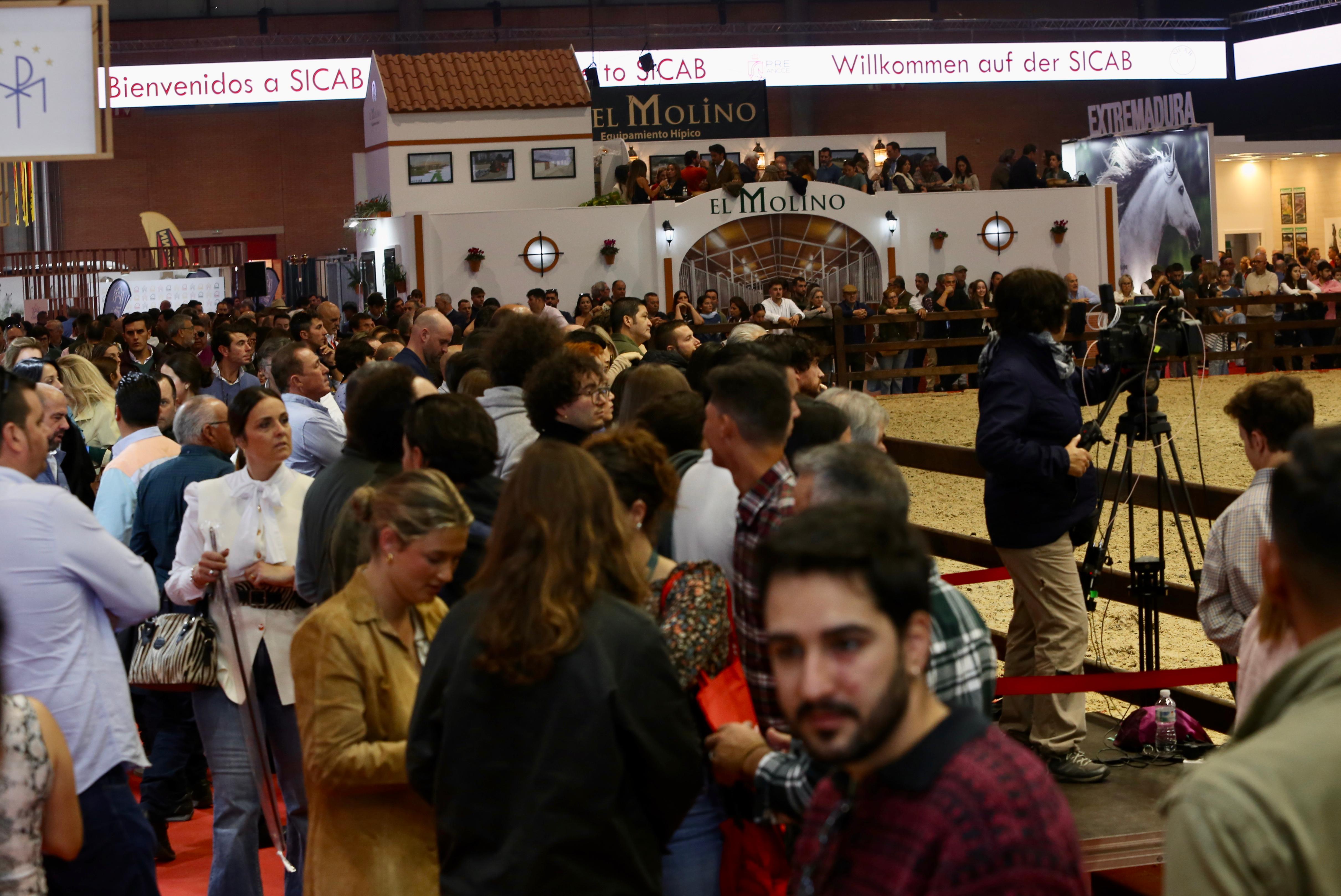 Ambiente en la jornada del sábado del Sicab 2024