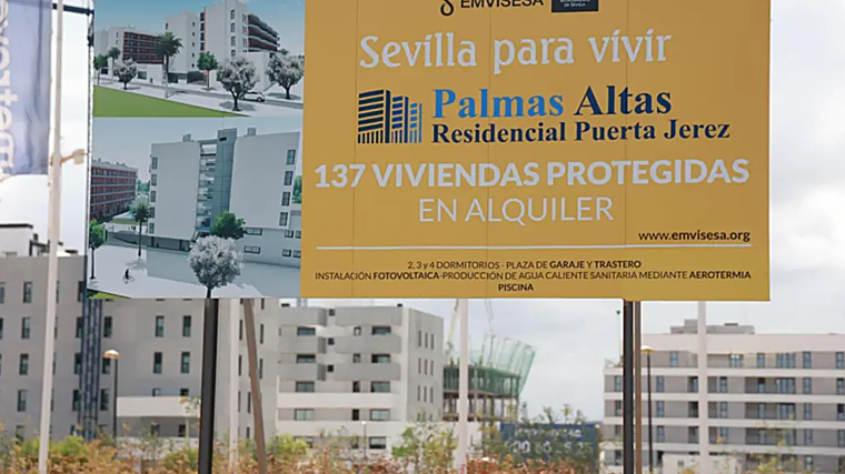 Construcción de viviendas de VPO en Palmas Altas