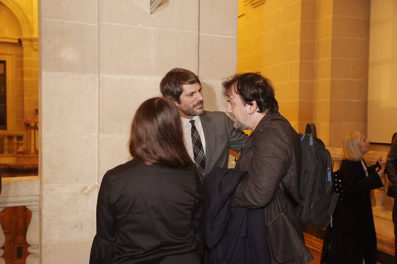 El ministro de Cultura recibe a los galardonados en la cena previa a la entrega de Medallas de este miércoles