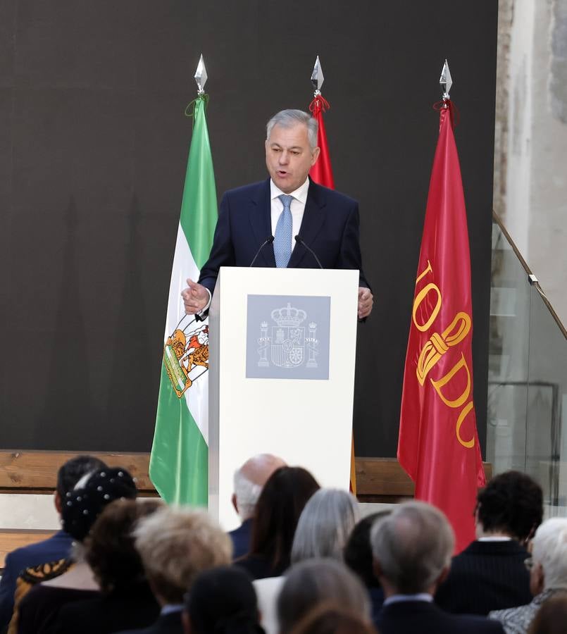 Acto de entrega de las Medallas de Bellas Artes celebrado en Sevilla