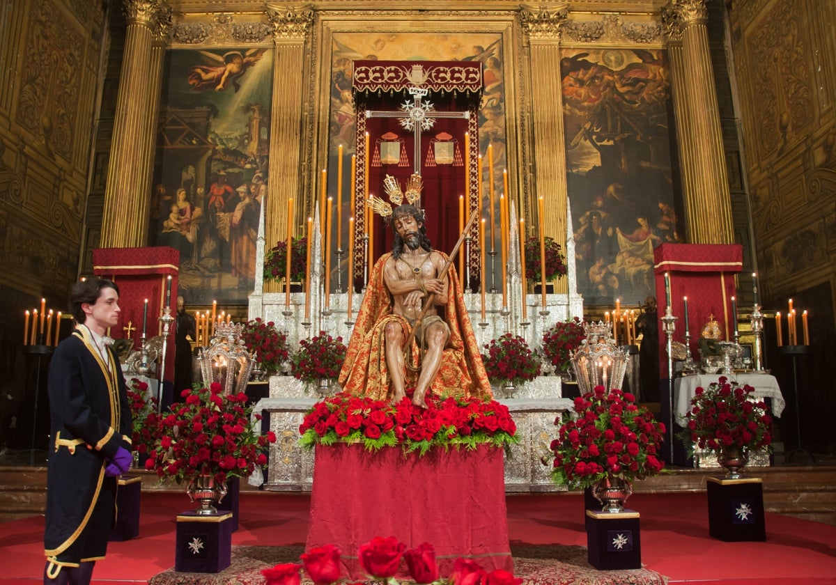 Besapiés del Cristo de la Coronación de Espinas