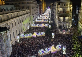 Imágenes de la inauguración de las luces de Navidad en Sevilla