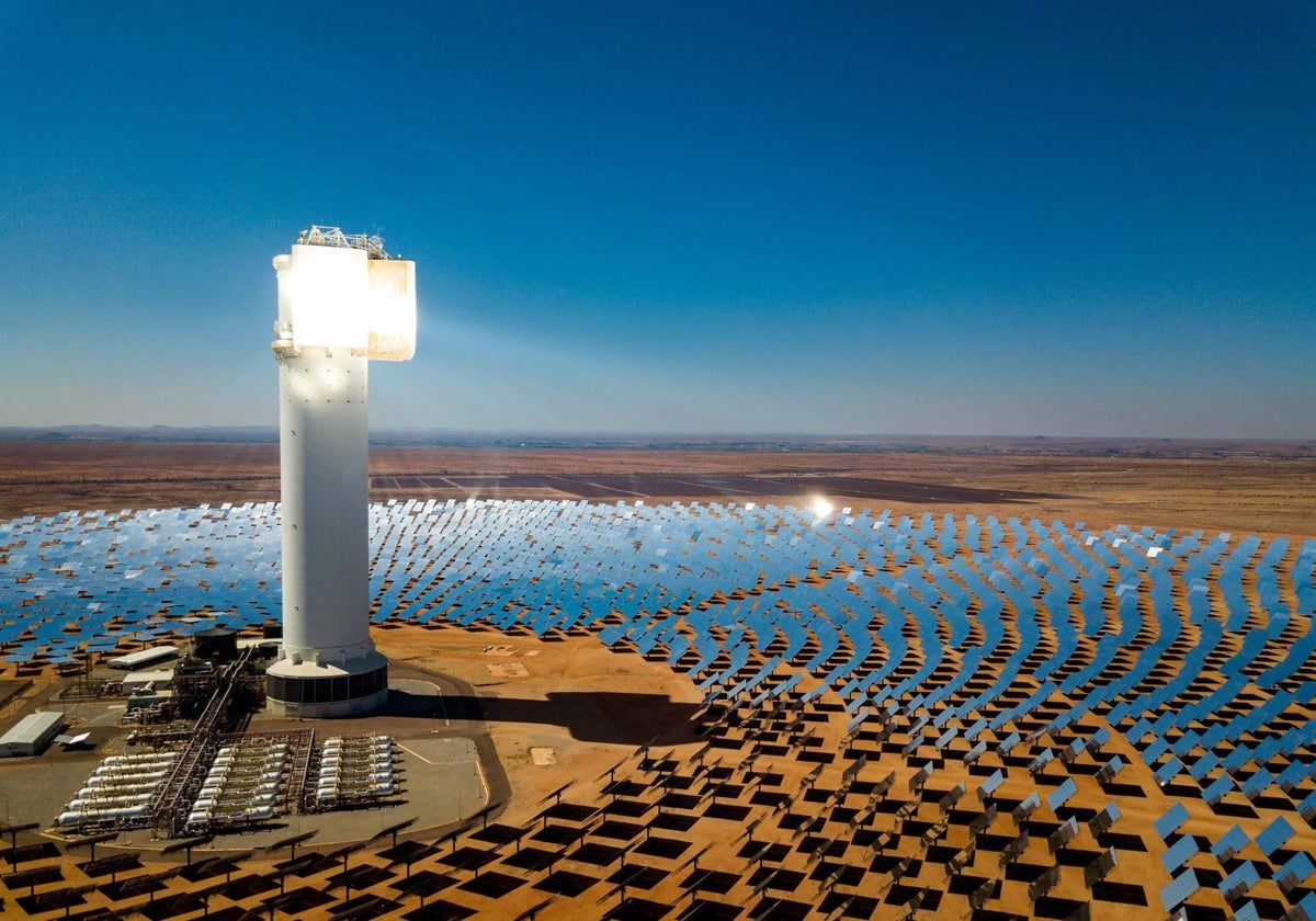 La planta termosolar 'Khi Solar One' en Sudáfrica