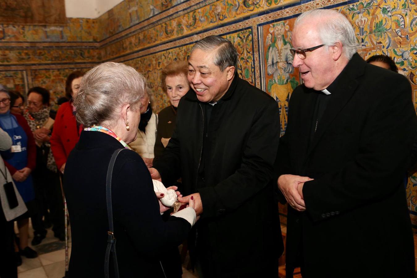 Inauguración de la muestra de dulces de convento en el Real Alcázar de Sevilla