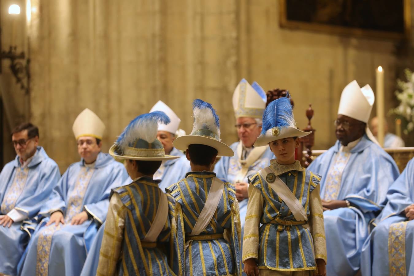 Santa Misa estacional de clausura del Congreso de Hermandades y Piedad Popular en la Catedral de Sevilla