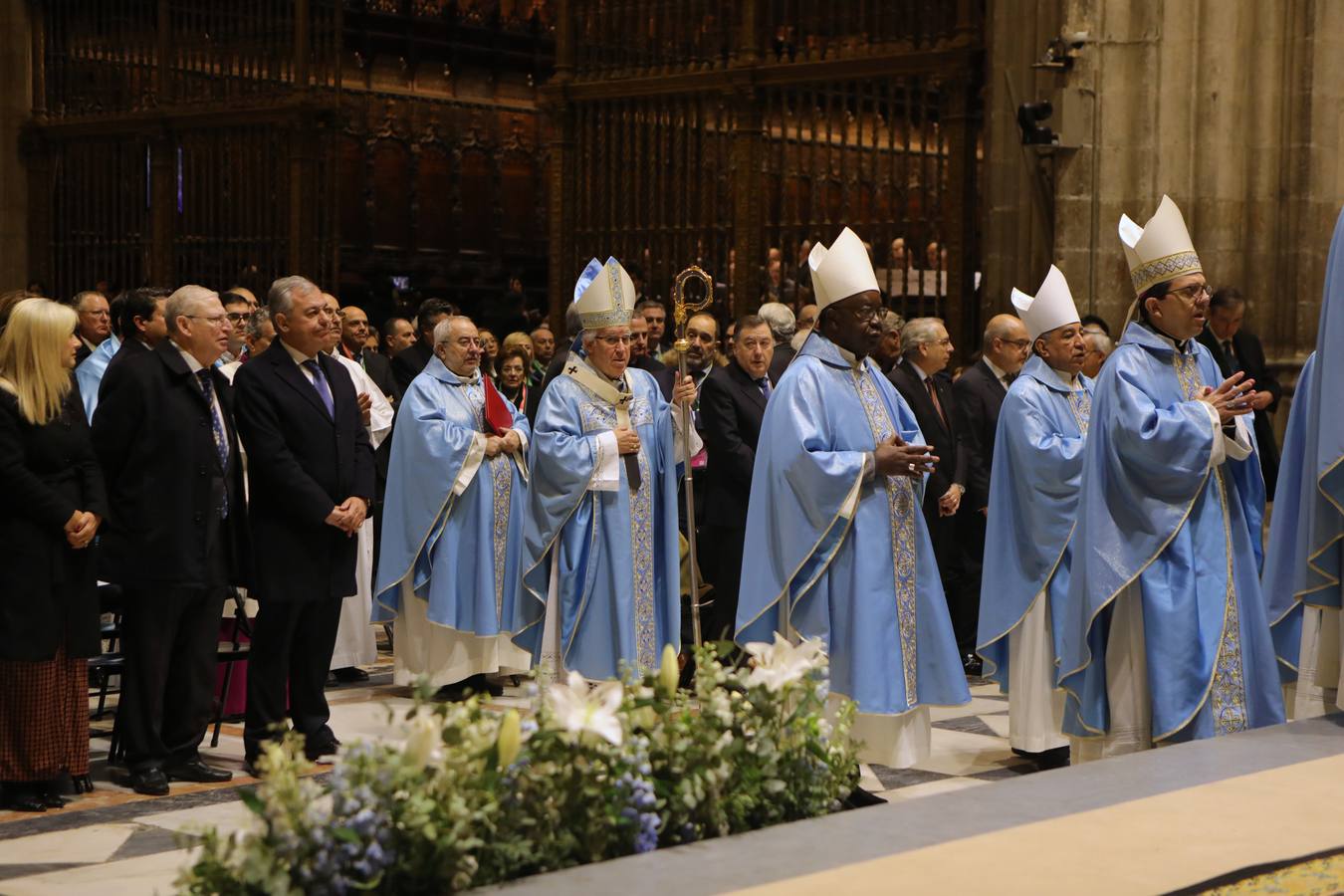 Santa Misa estacional de clausura del Congreso de Hermandades y Piedad Popular en la Catedral de Sevilla