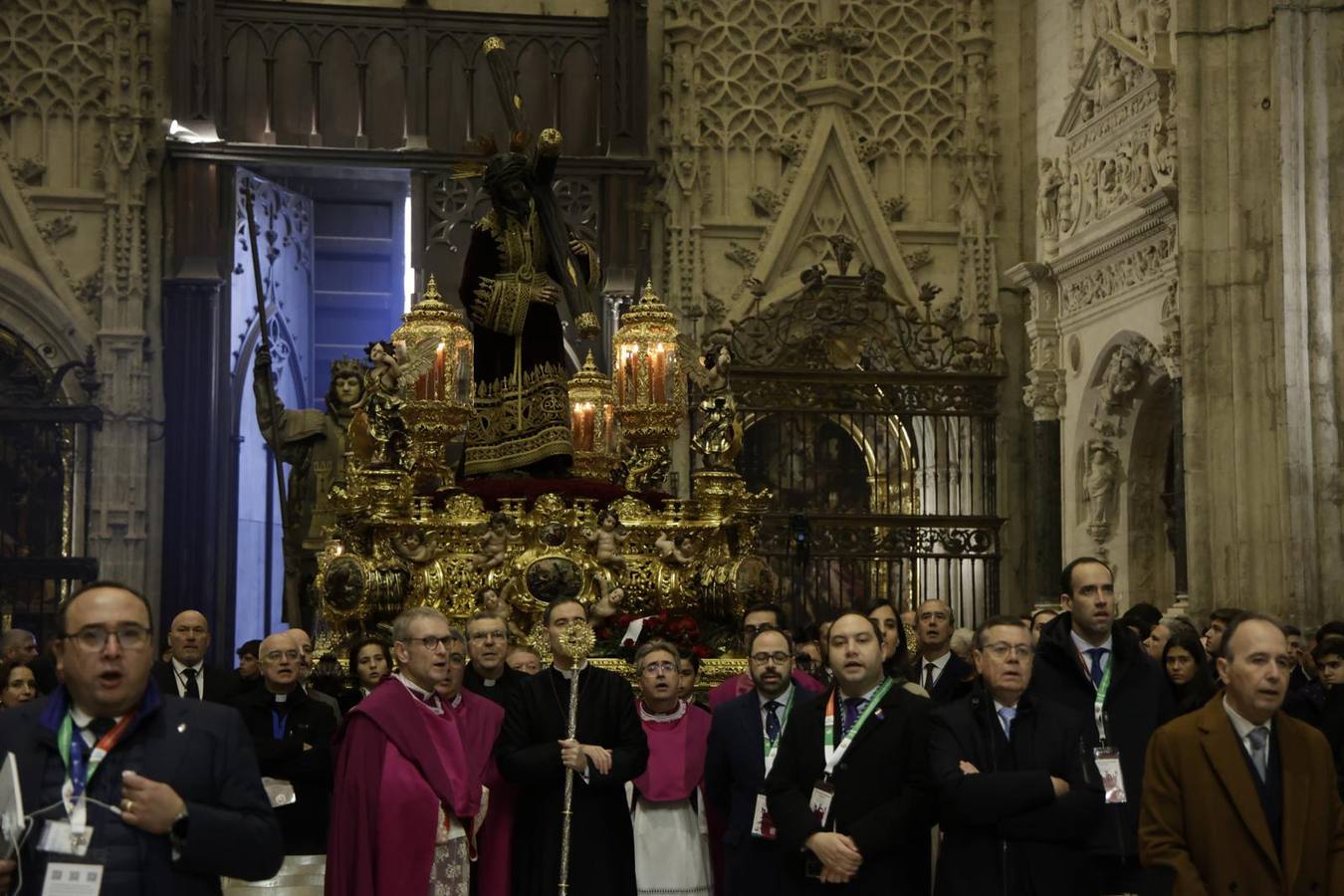 Traslado de Nuestro Padre Jesús del Gran Poder a la Catedral para participar en la Magna