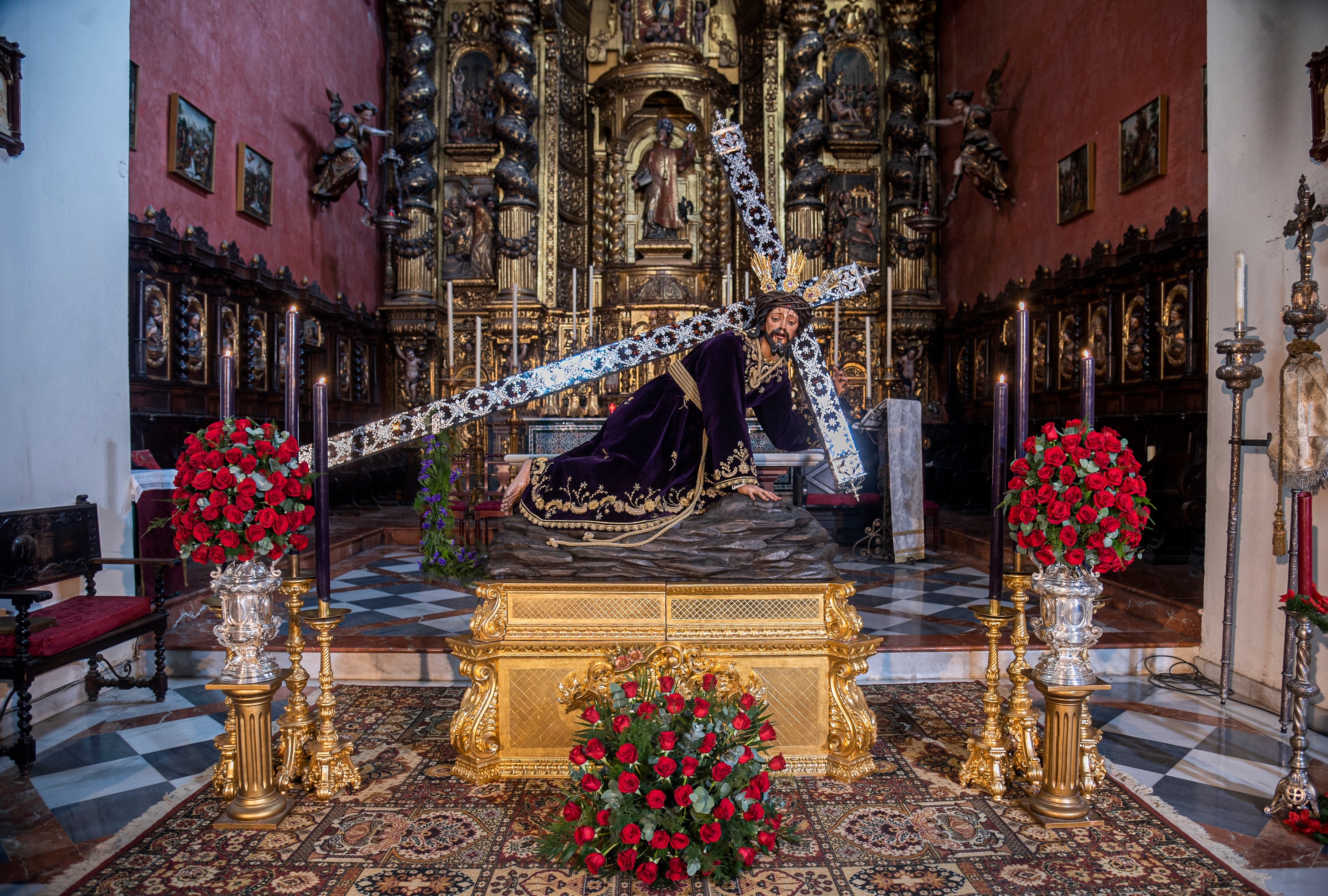 El regreso al culto del Señor de las Penas, en imágenes