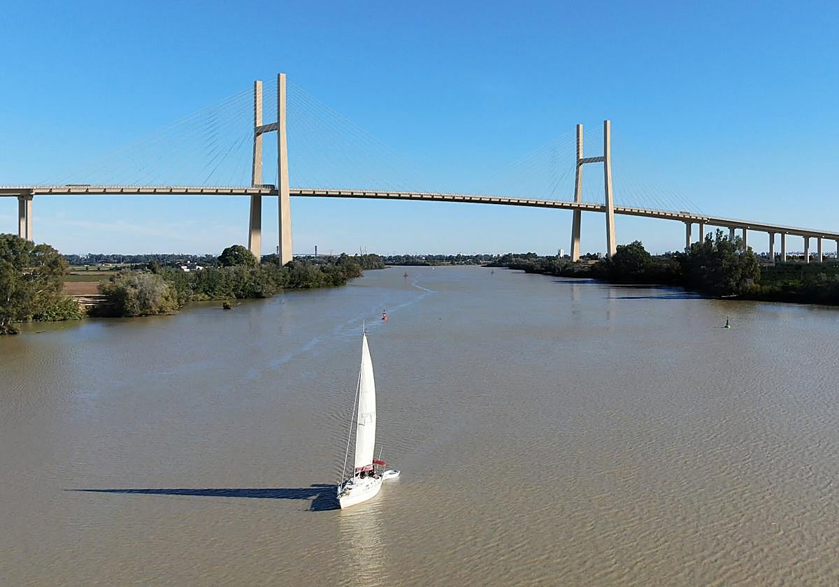 Recreación del puente de la SE-40