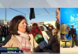 La sorprendente respuesta de una señora en un mercadillo de Sevilla: «Si me tocara la Lotería...»