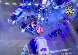 La Policía investiga las circunstancias que rodearon dos accidentes de tráfico ocurridos en Sevilla esta madrugada