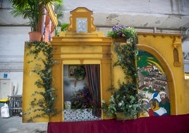 La carroza de la Amargura para la Cabalgata de los Reyes Magos de Sevilla