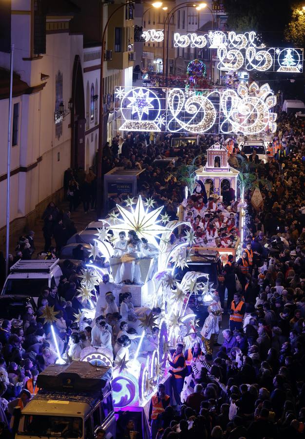 Cabalgata de los Reyes Magos a su paso por Triana