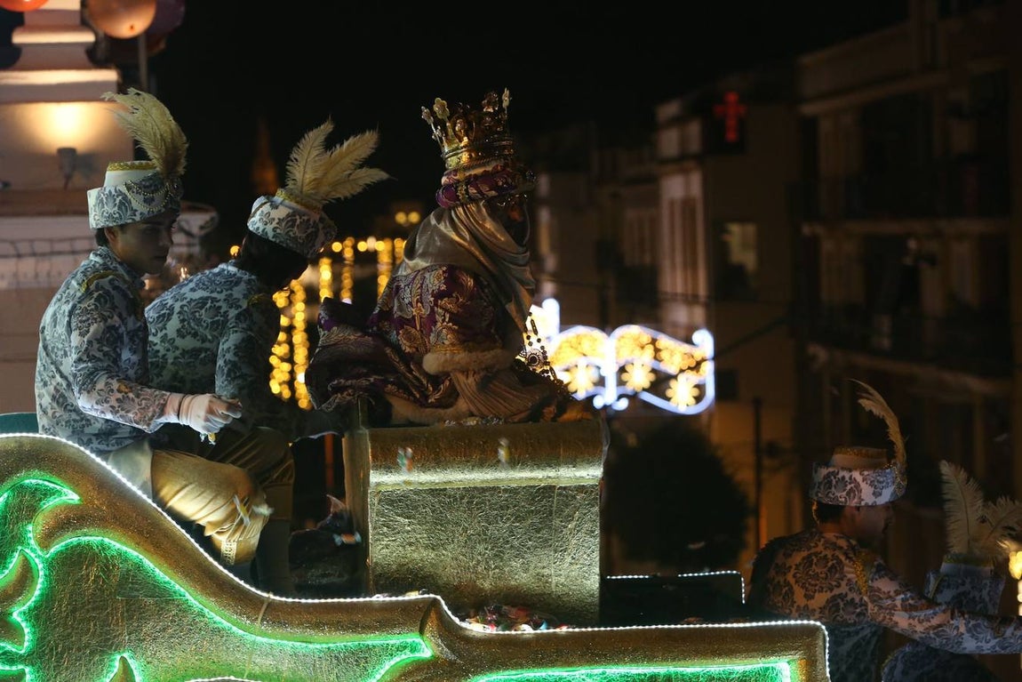 Cabalgata de los Reyes Magos a su paso por Triana