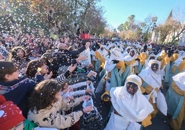 Sevilla recibe hoy a los Reyes Magos dos días antes de la Epifanía