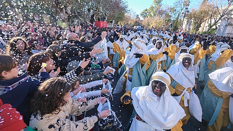 Sevilla recibe hoy a los Reyes Magos dos días antes de la Epifanía
