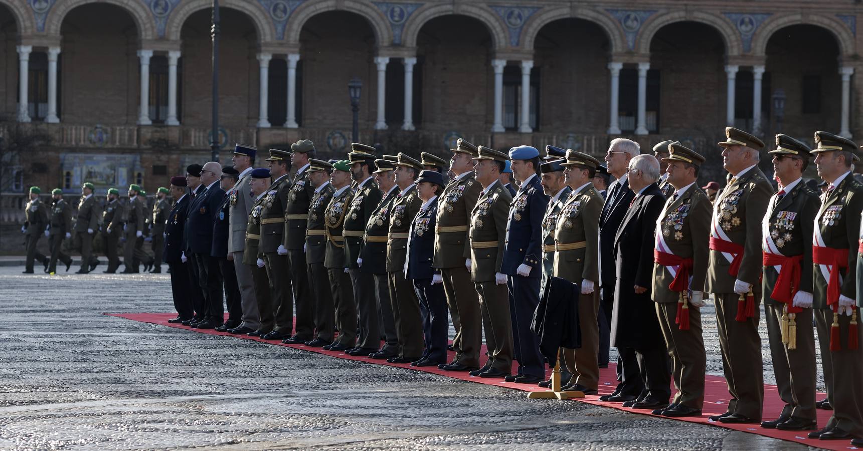 Celebración de la Pascua Militar en Capitanía General