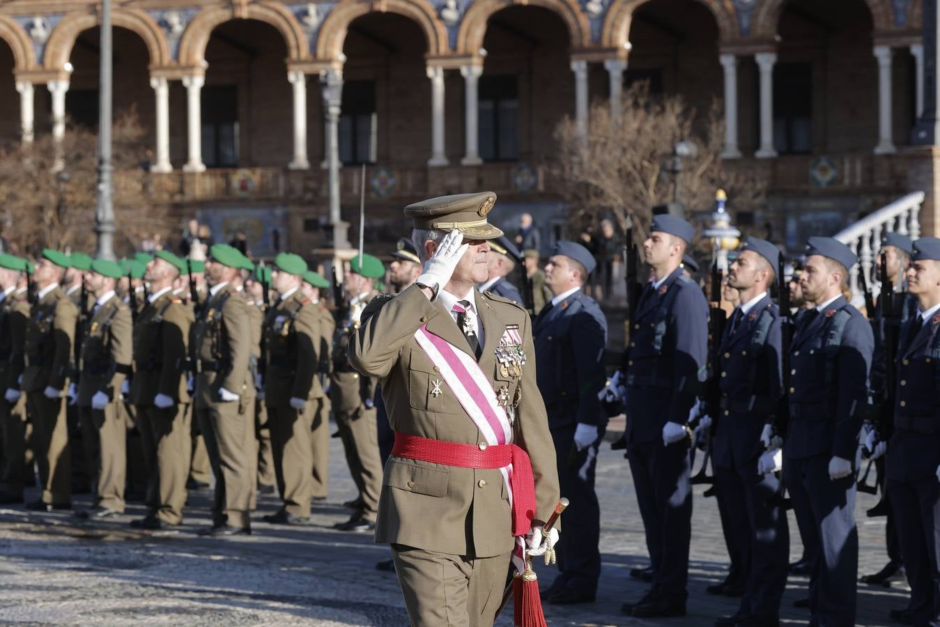 Celebración de la Pascua Militar en Capitanía General