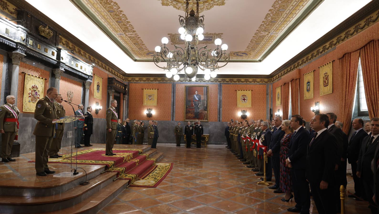 Celebración de la Pascua Militar en Capitanía General