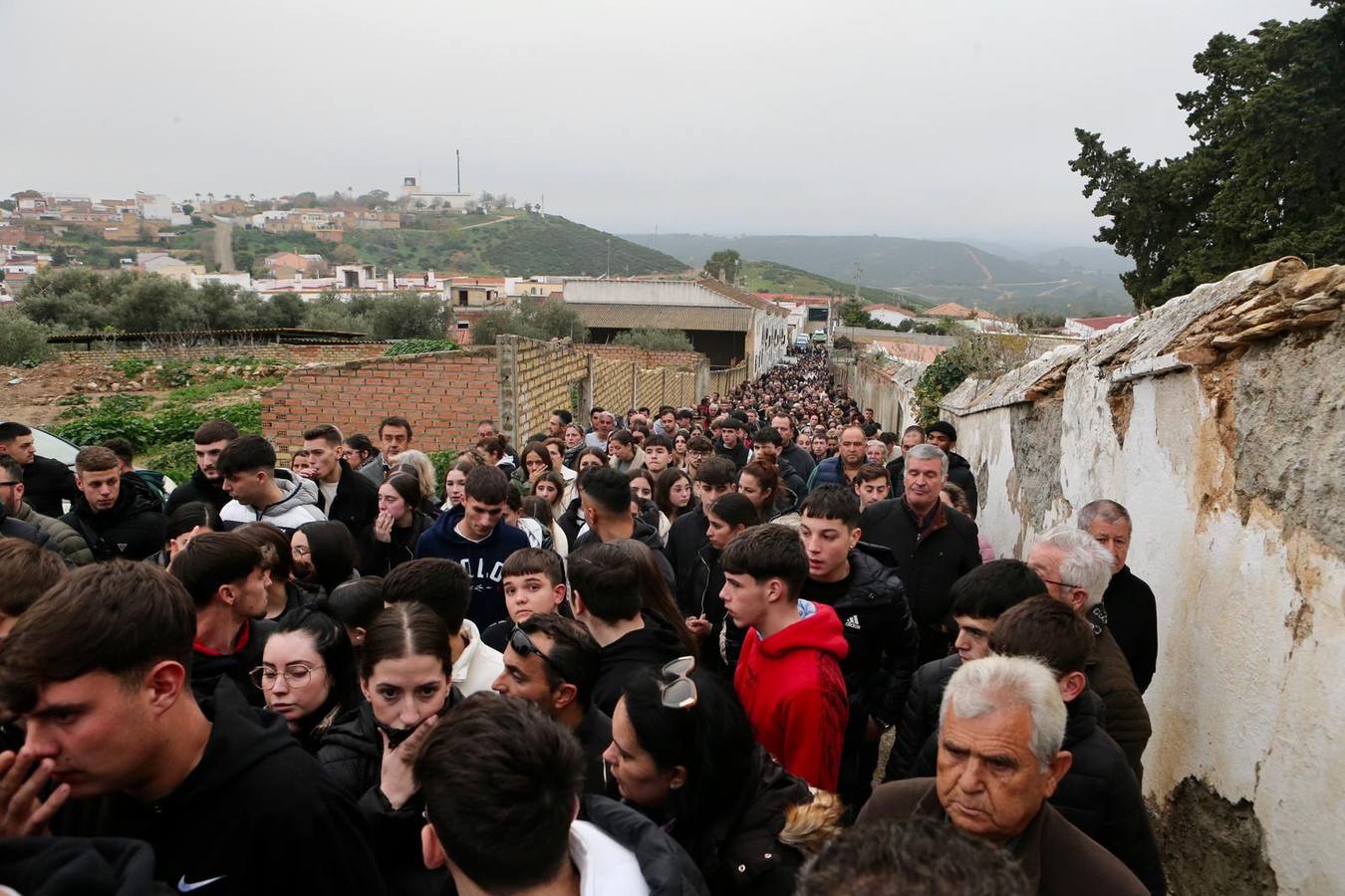 Funeral del joven Aarón asesinado en Gerena