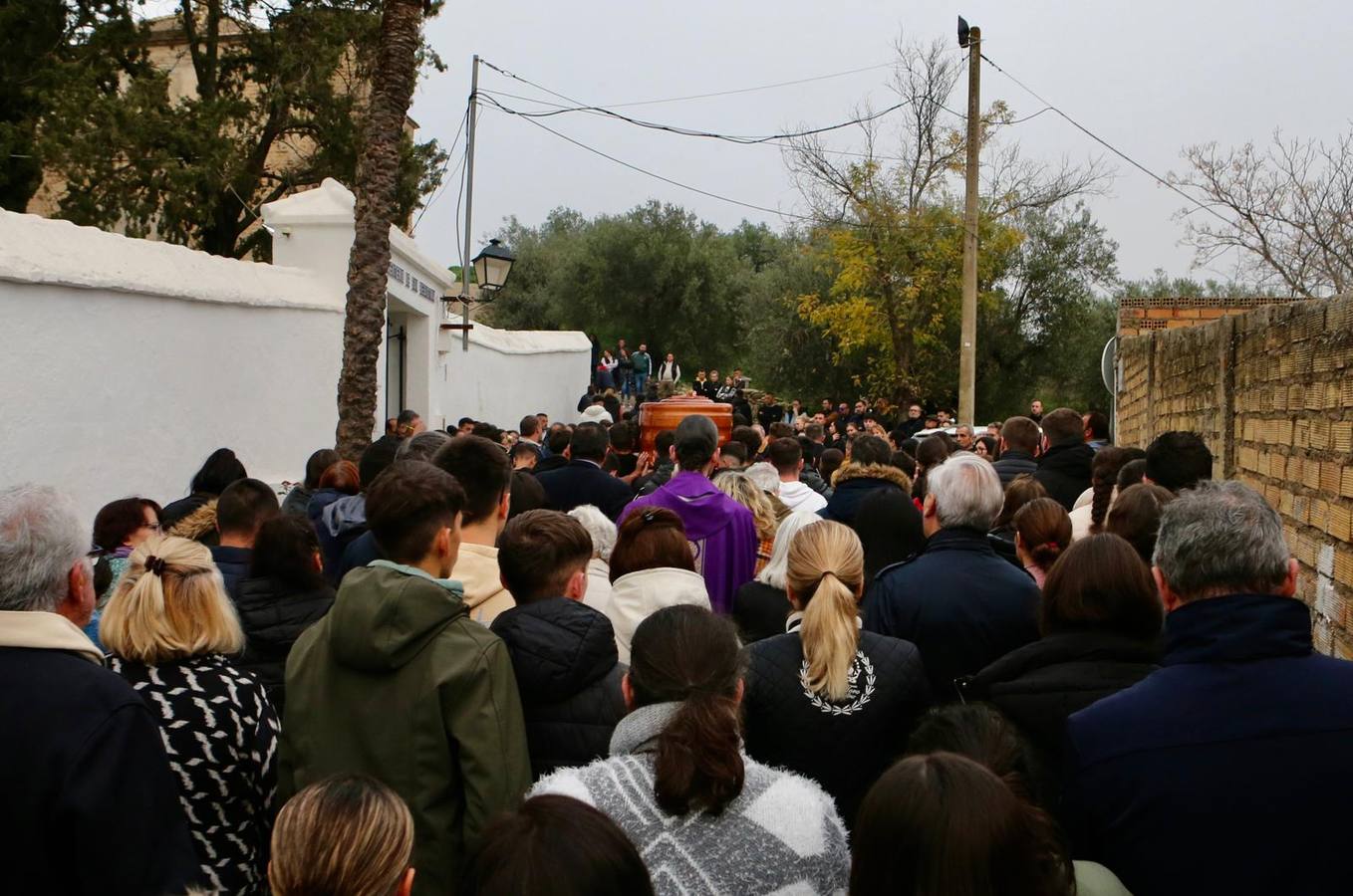 Funeral del joven Aarón asesinado en Gerena