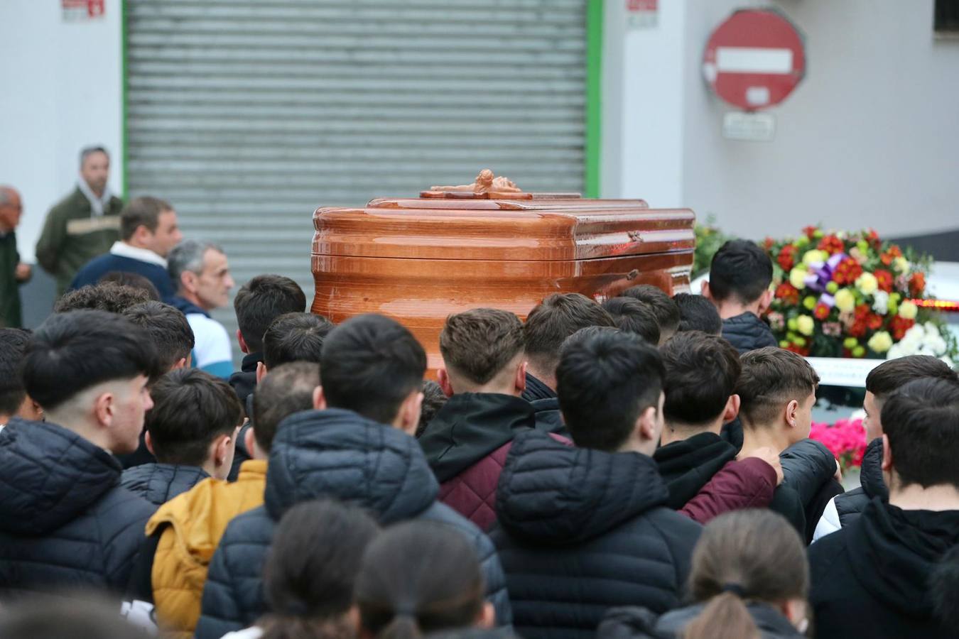 Funeral del joven Aarón asesinado en Gerena