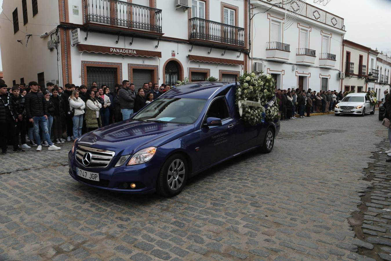 Funeral del joven Aarón asesinado en Gerena