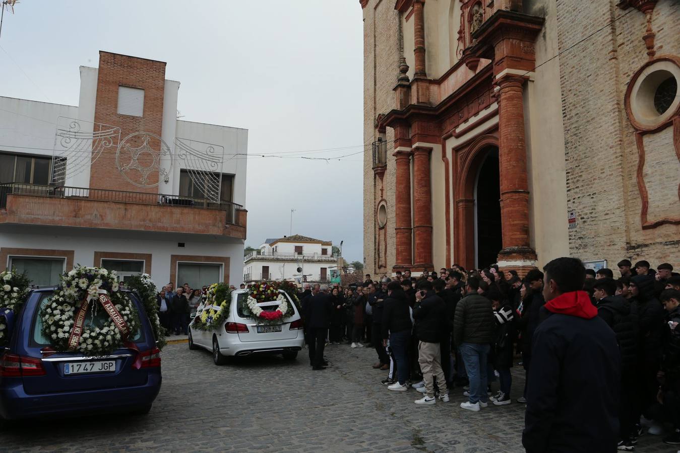 Funeral del joven Aarón asesinado en Gerena