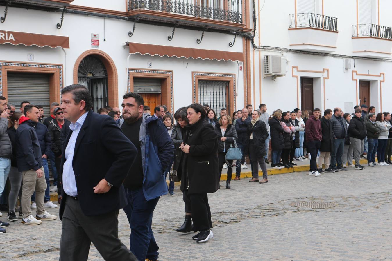 Funeral del joven Aarón asesinado en Gerena