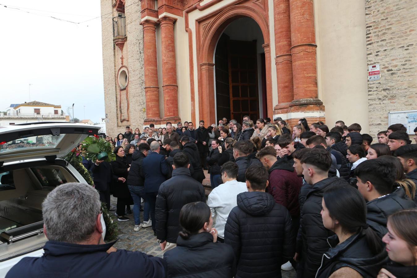 Funeral del joven Aarón asesinado en Gerena