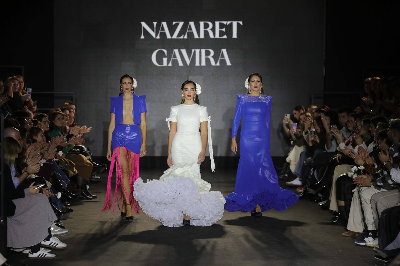 El primer desfile de Nazaret Gavira como profesional fue muy aplaudido