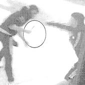 Captura del vídeo que recoge la puñalada mortal a Aarón