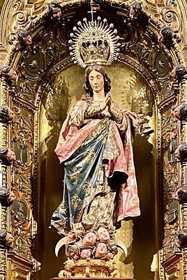 La Concepción de la capilla de San Pablo de la Catedral