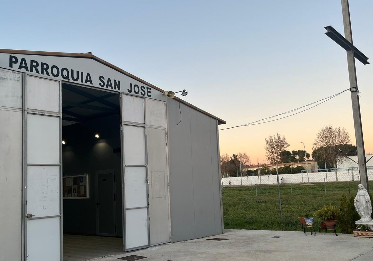 La parroquia de San José se levantará alrededor de donde está actualmente la caracola portátil