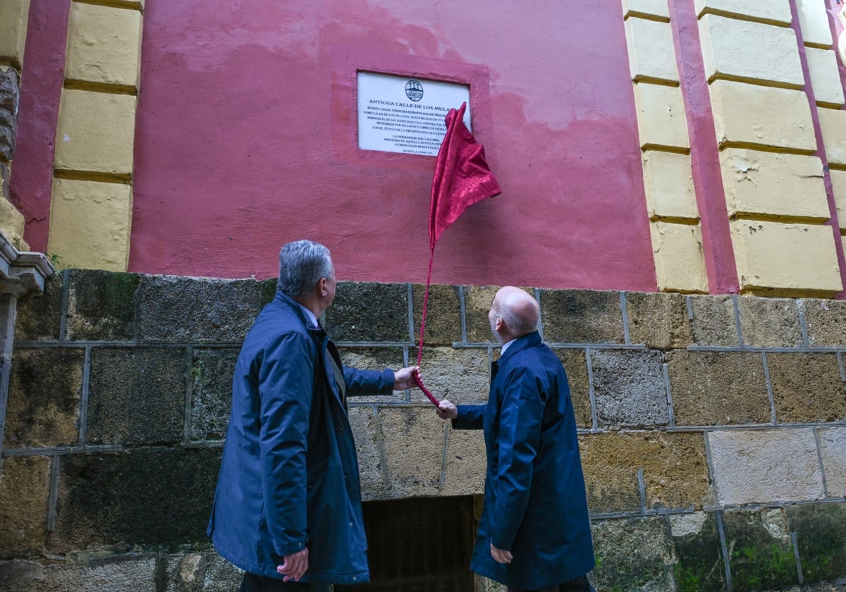 Descubrimiento placa conmemorativa en San Ildefonso