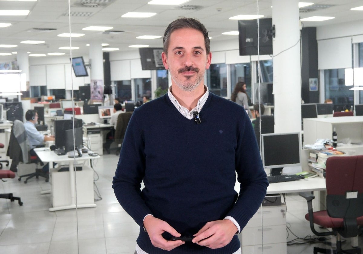 El periodista de ABC de Sevilla, Mario Daza