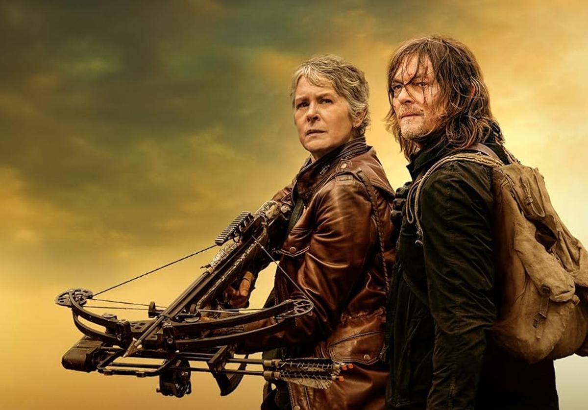 Carol Peletier y Norman Reedus, protagonistas de The Walking Dead: Daryl Dixon