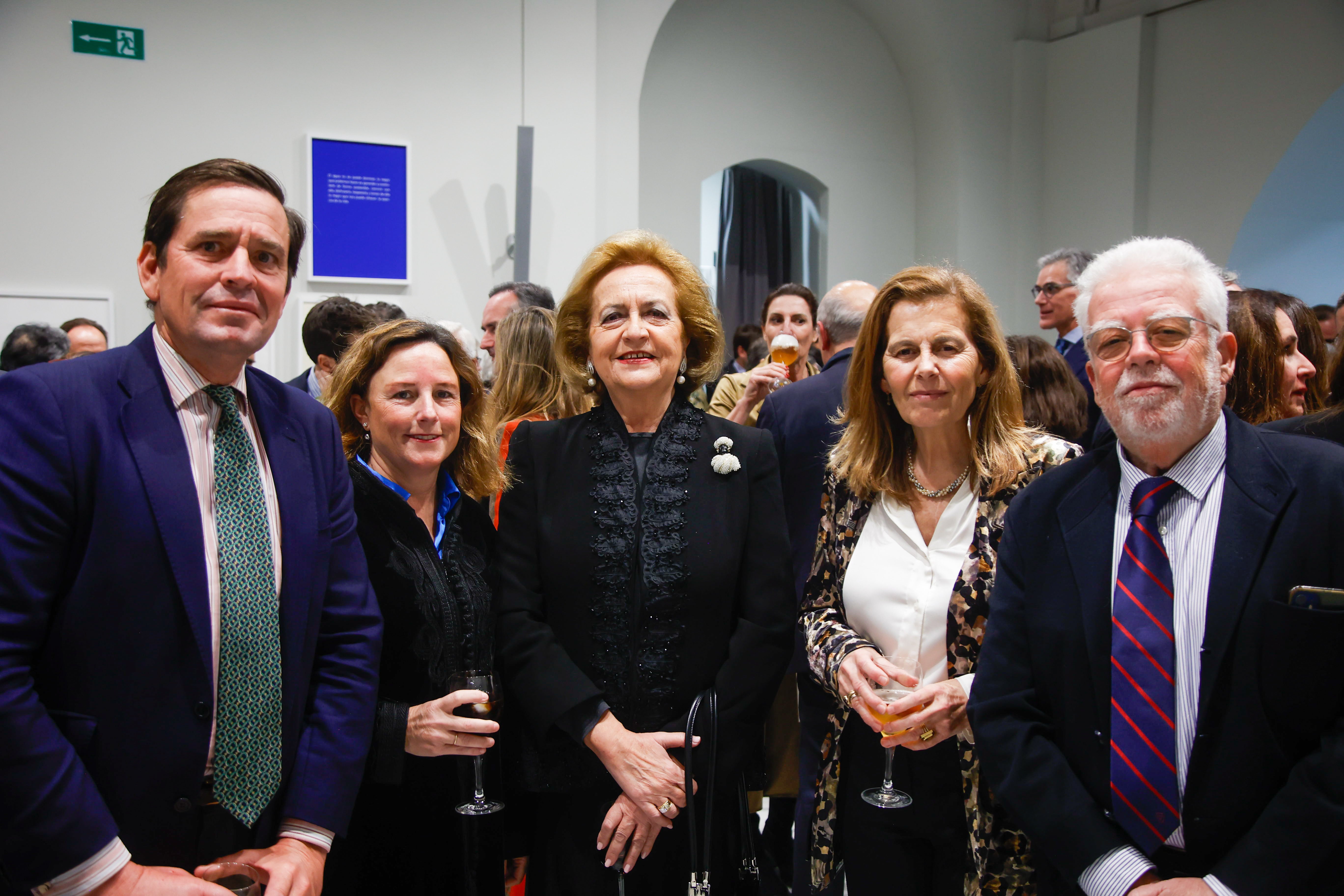 Eduardo Dávila, Carmen Escudero, Carmen Cobo, Mónica Gutiérrez y Ricardo Serra