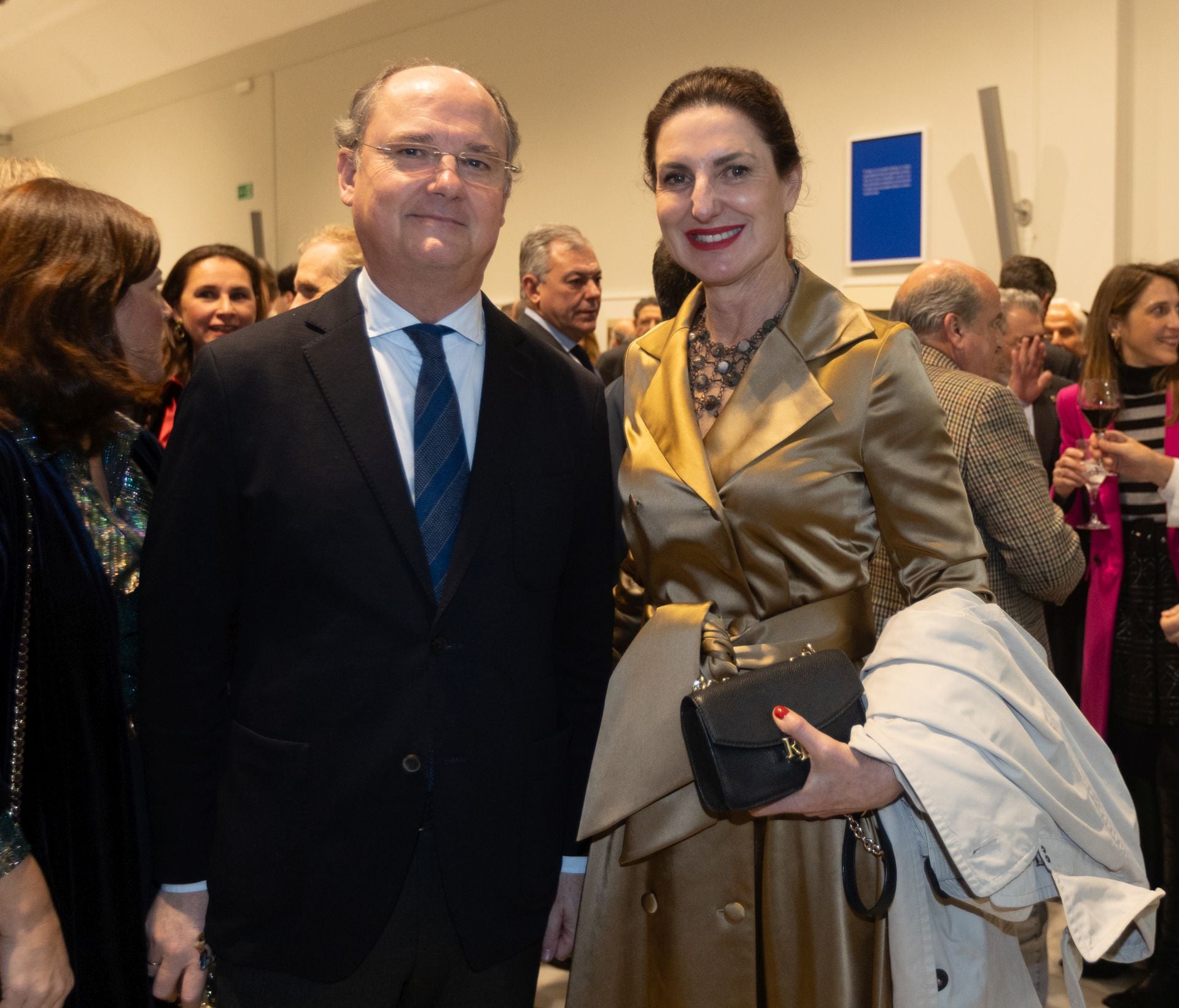 Enrique Belloso y Cristina Ybarra
