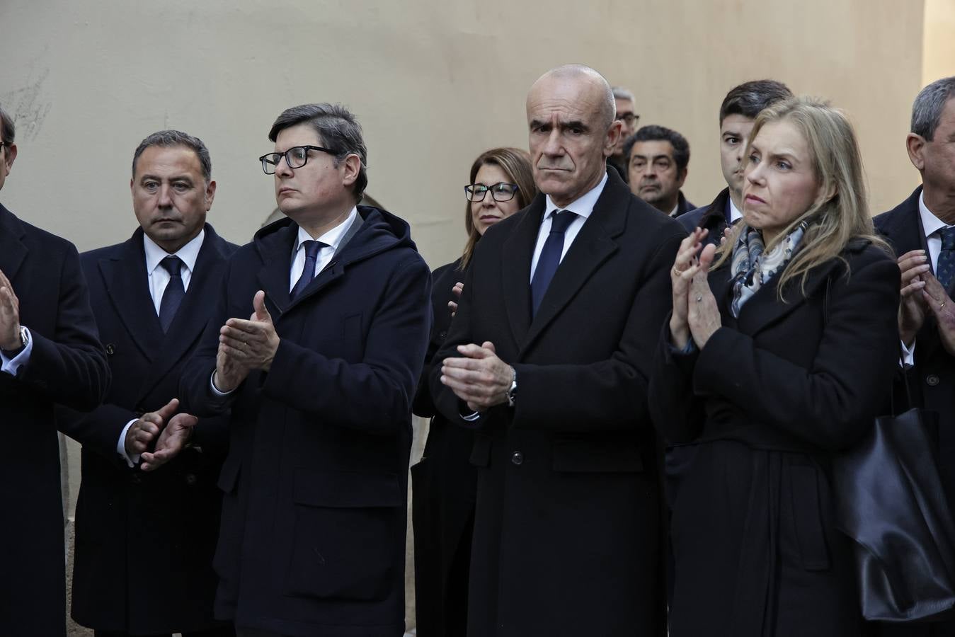 La familia Jiménez-Becerril ha estado acompañada en todo momento por representantes del Ayuntamiento de Sevilla