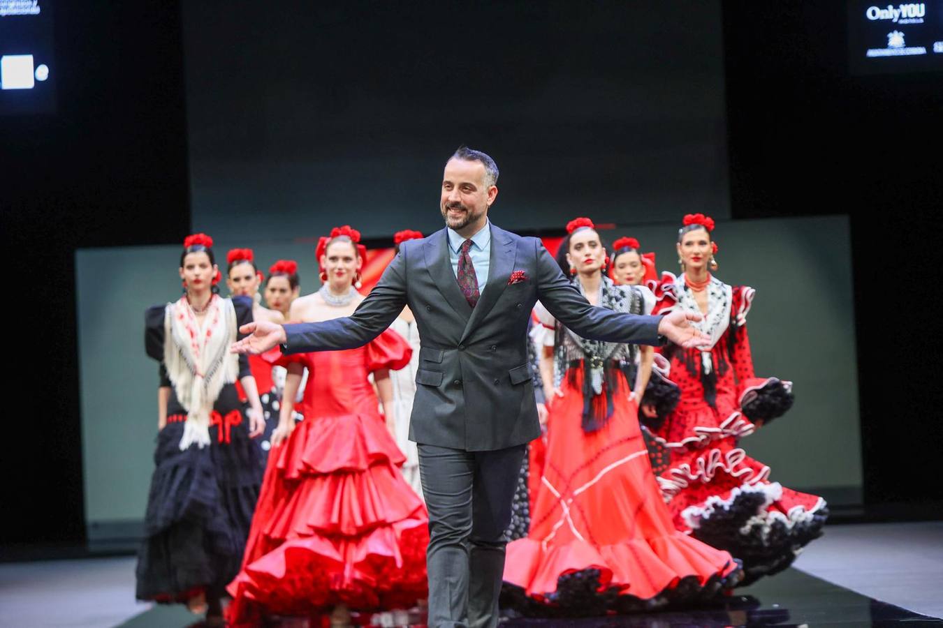 José Galvañ triunfó en la pasarela del Simof con sus 'imperfecciones'