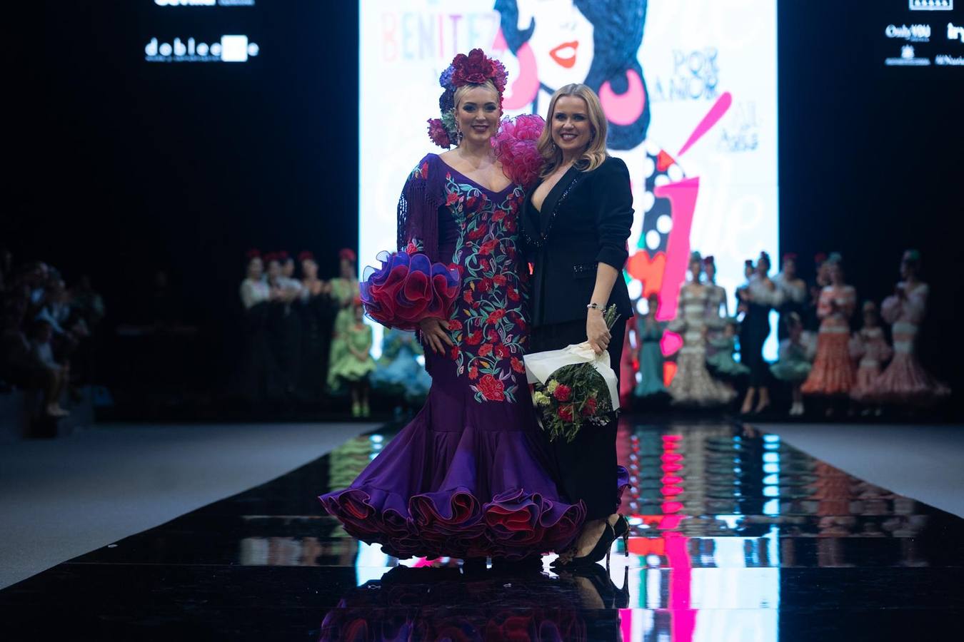 Sara de Benítez mostró en Simof cómo deben ser los trajes de flamenca con su colección 'Así'