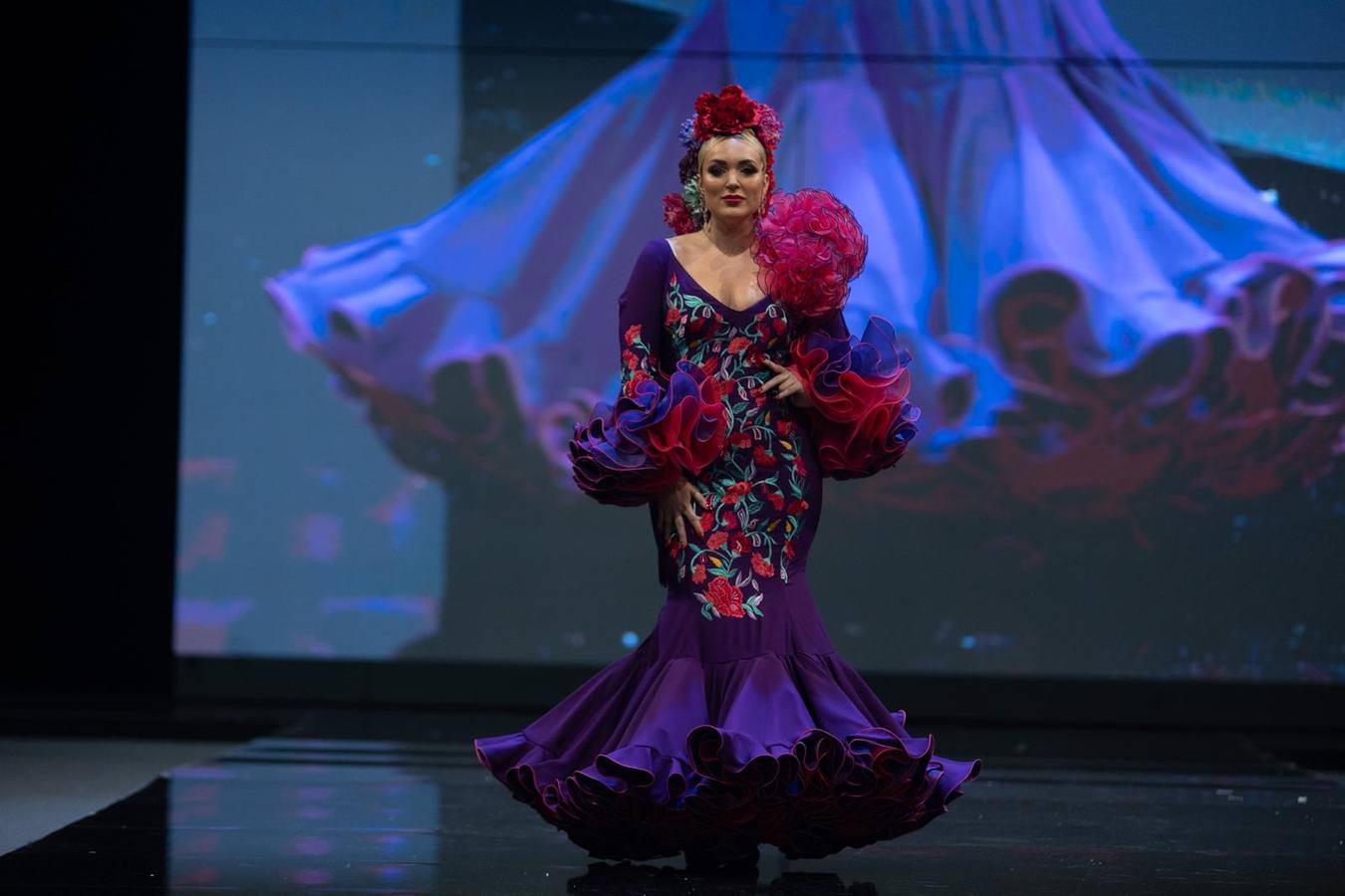 Sara de Benítez mostró en Simof cómo deben ser los trajes de flamenca con su colección 'Así'