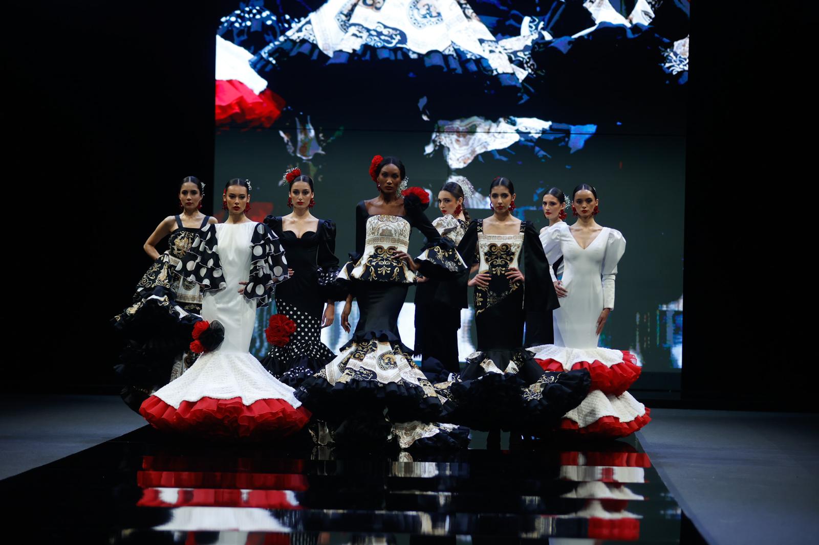 Detalle del desfile del Certamen de jóvenes diseñadores en SIMOF 2025