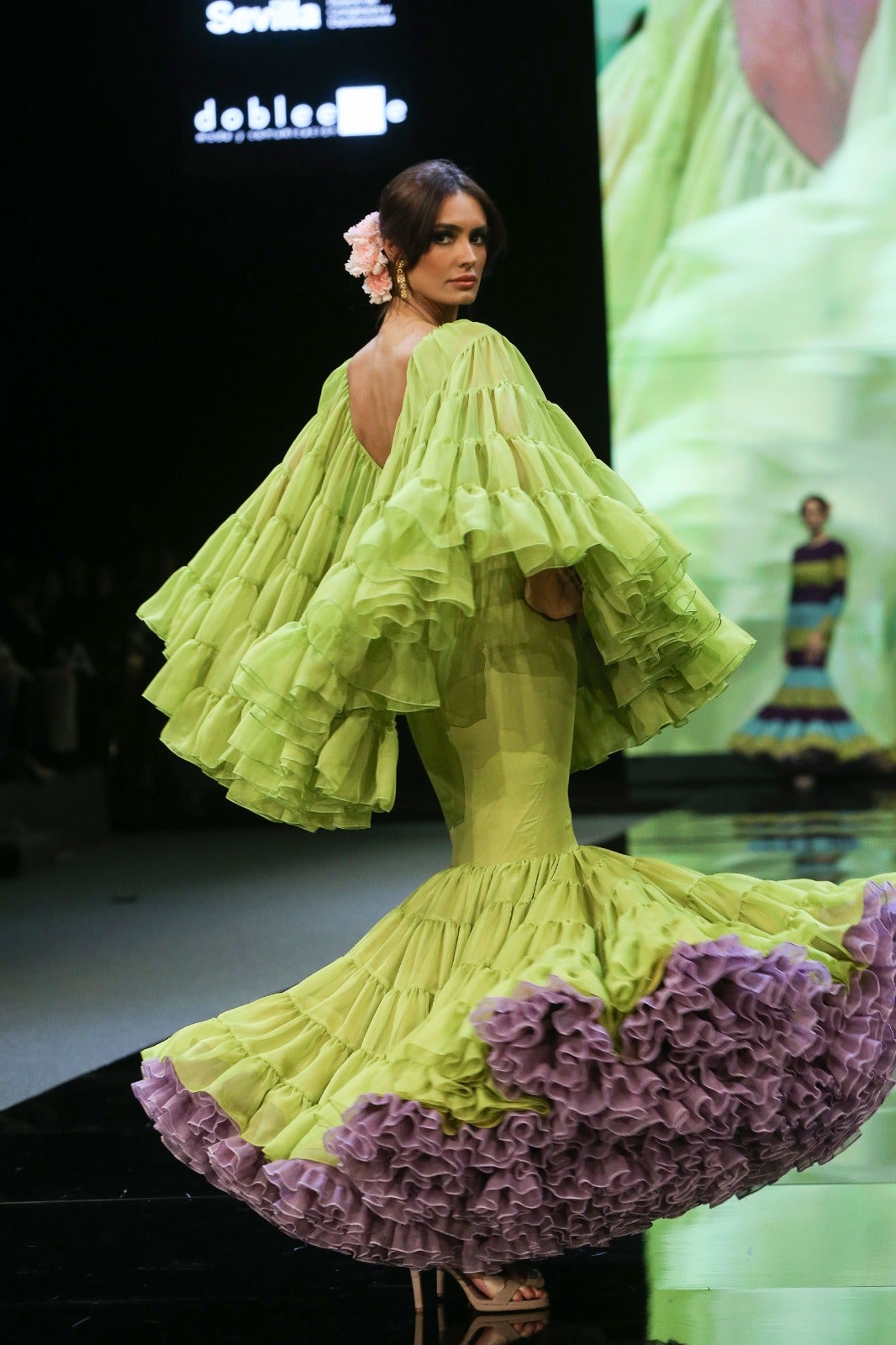 Desfile de Javier García, este viernes en Simof