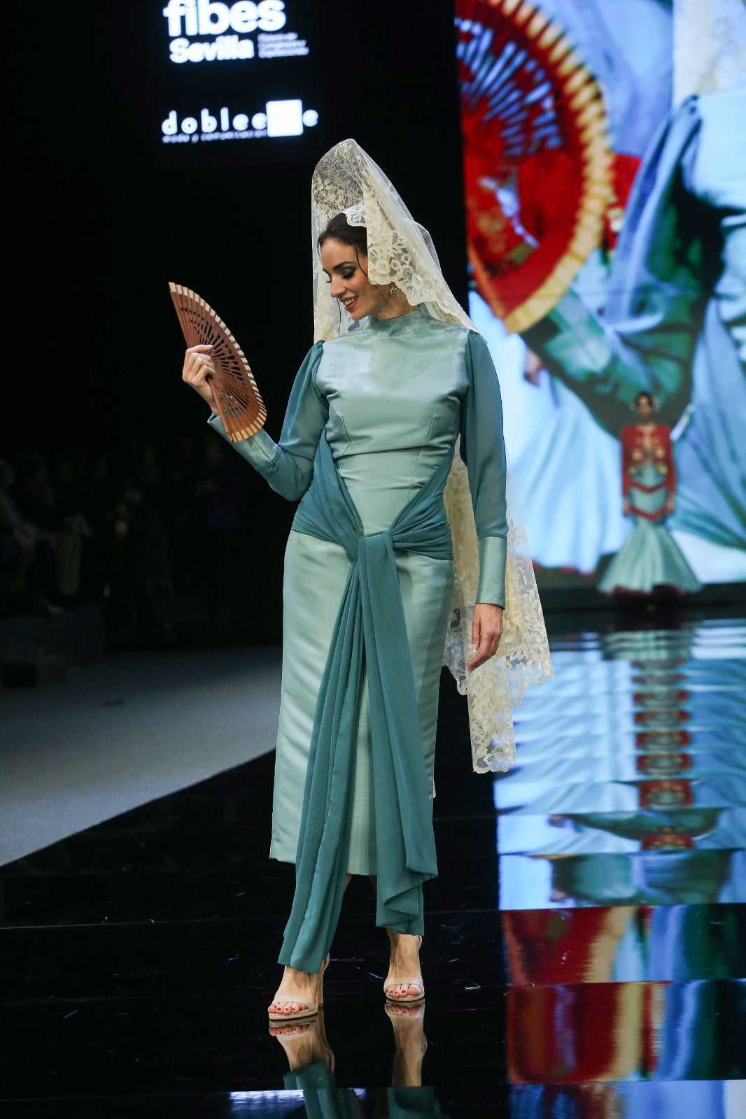 Desfile de Javier García, este viernes en Simof