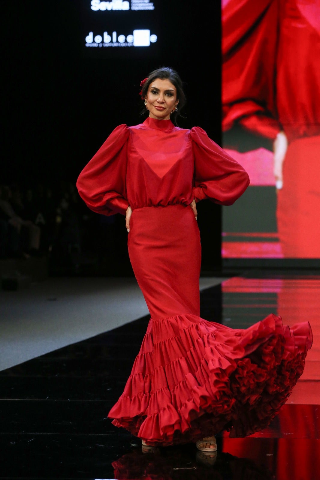 Desfile de Javier García, este viernes en Simof