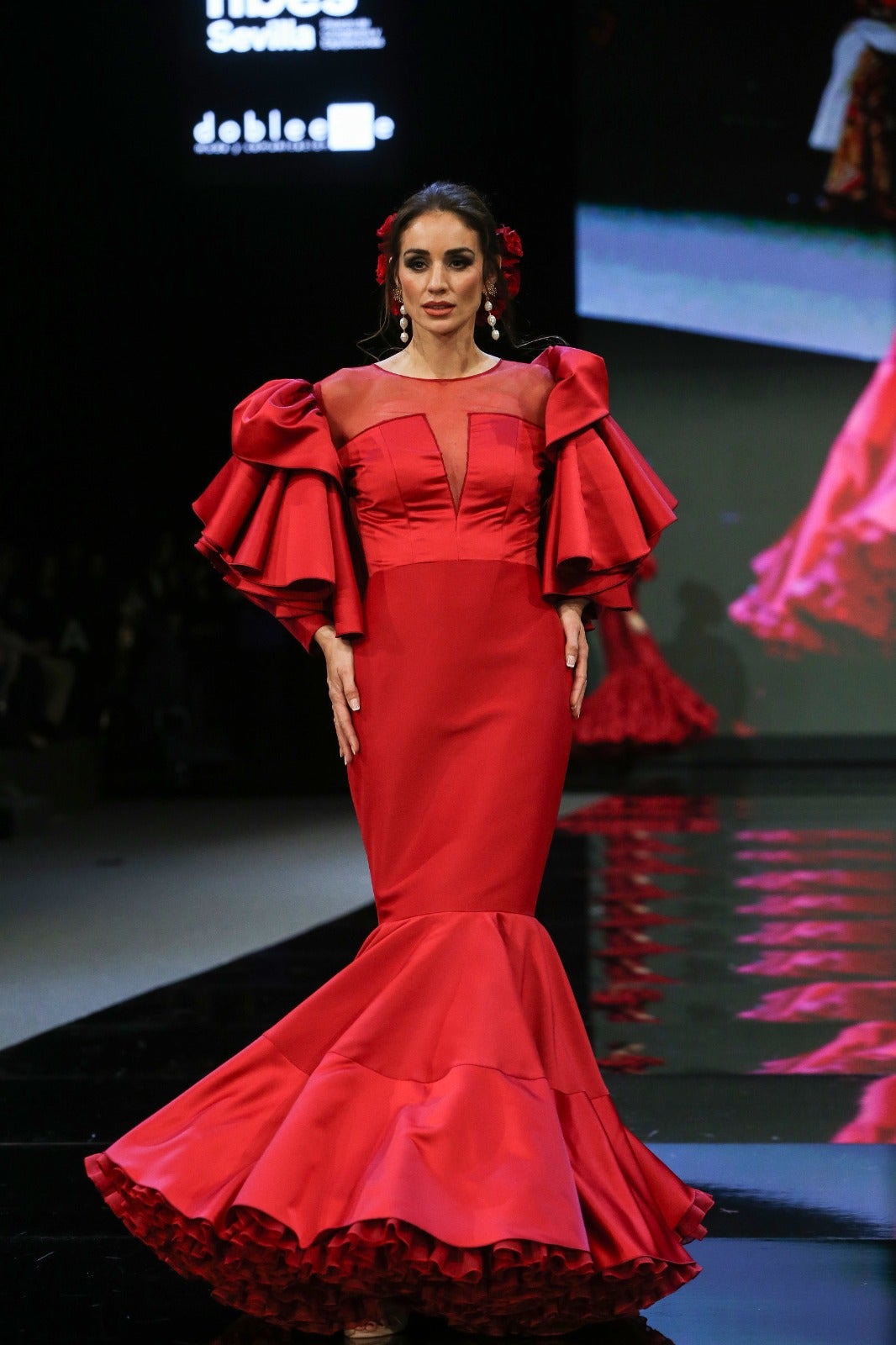 Desfile de Javier García, este viernes en Simof