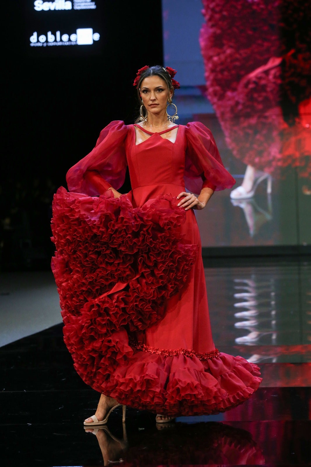 Desfile de Javier García, este viernes en Simof