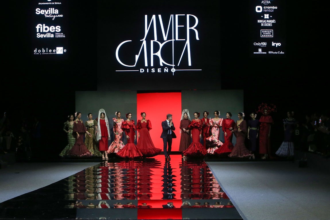 Desfile de Javier García, este viernes en Simof